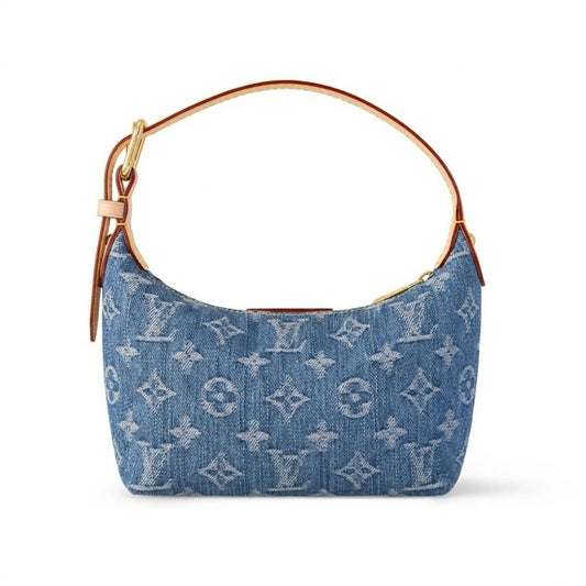 LOUIS VUITTON HILLS POCHETTE MONOGRAM DENIM