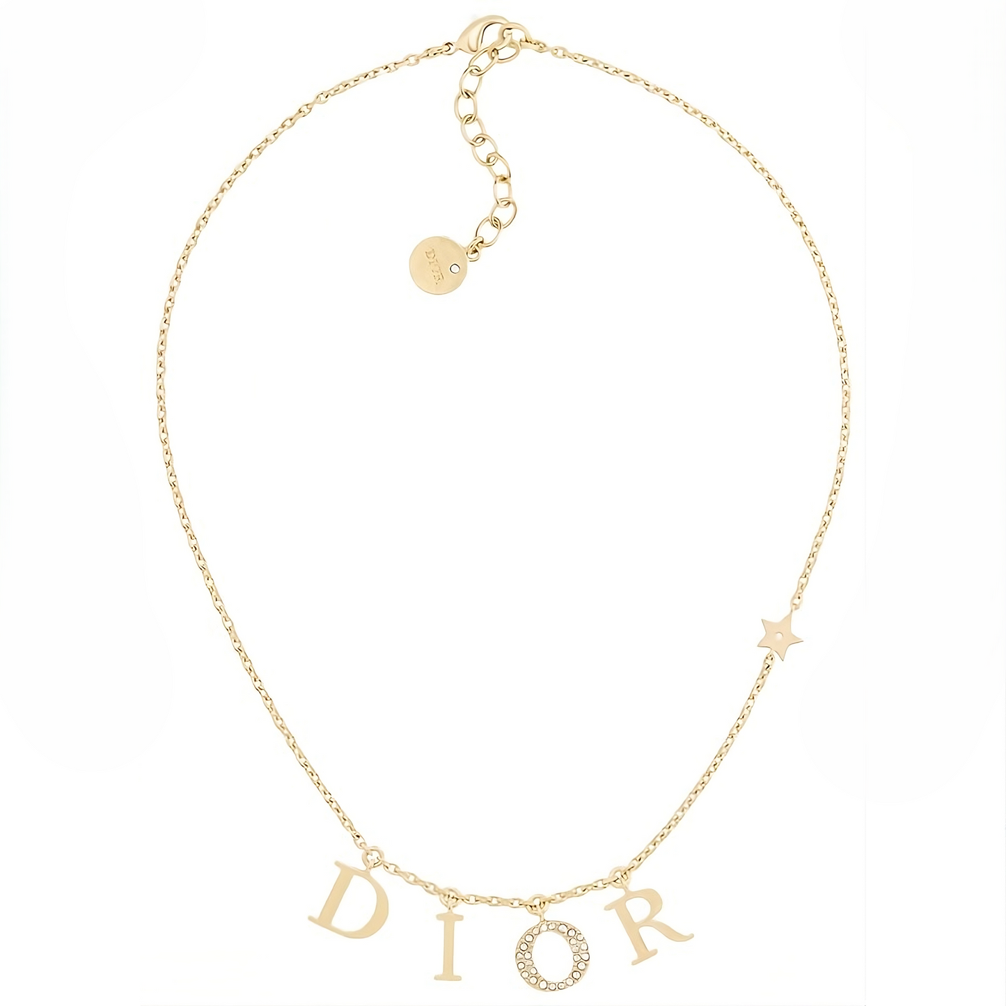 CD LETTER NECKLACE