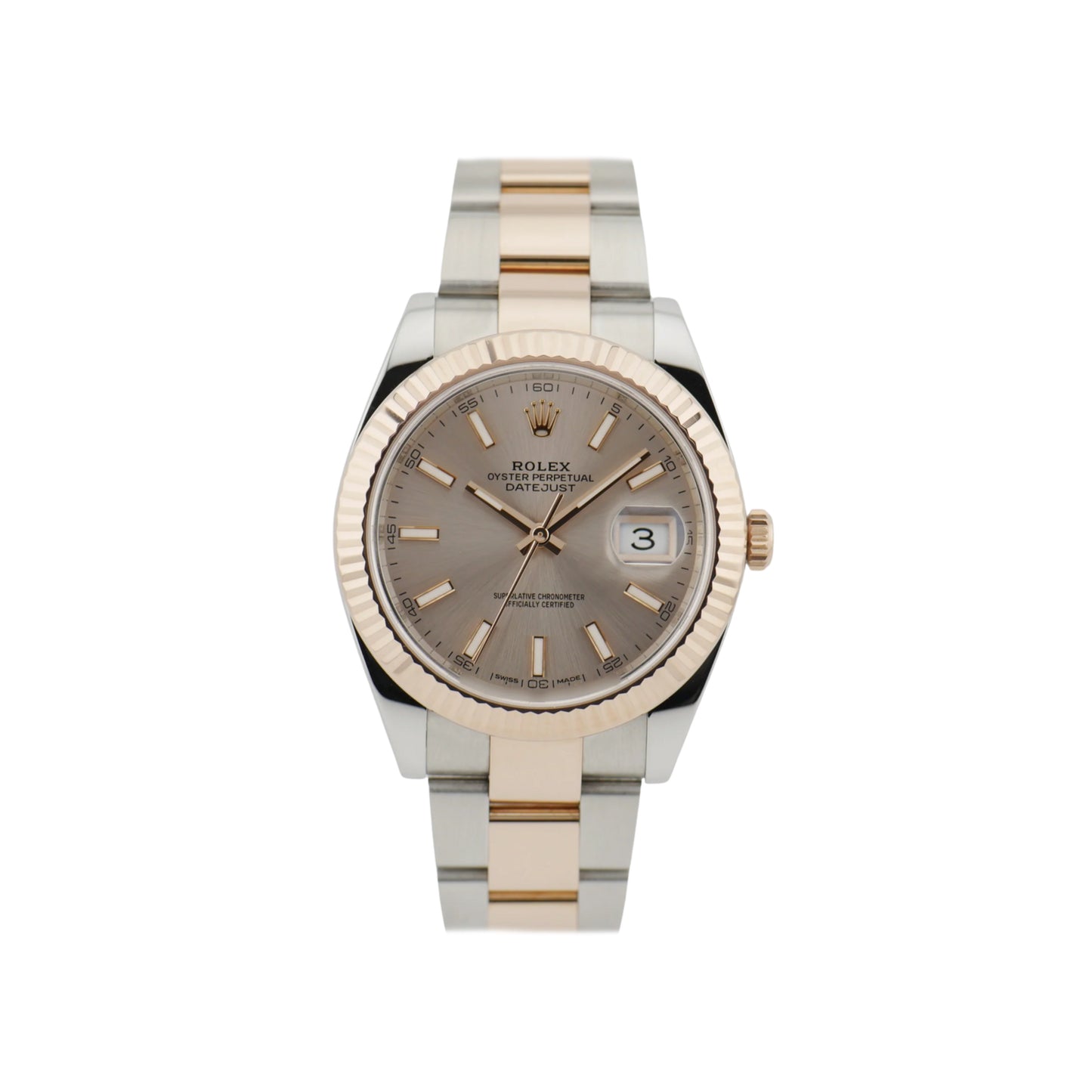 Rolex Datejust 41 Rolesor Everose