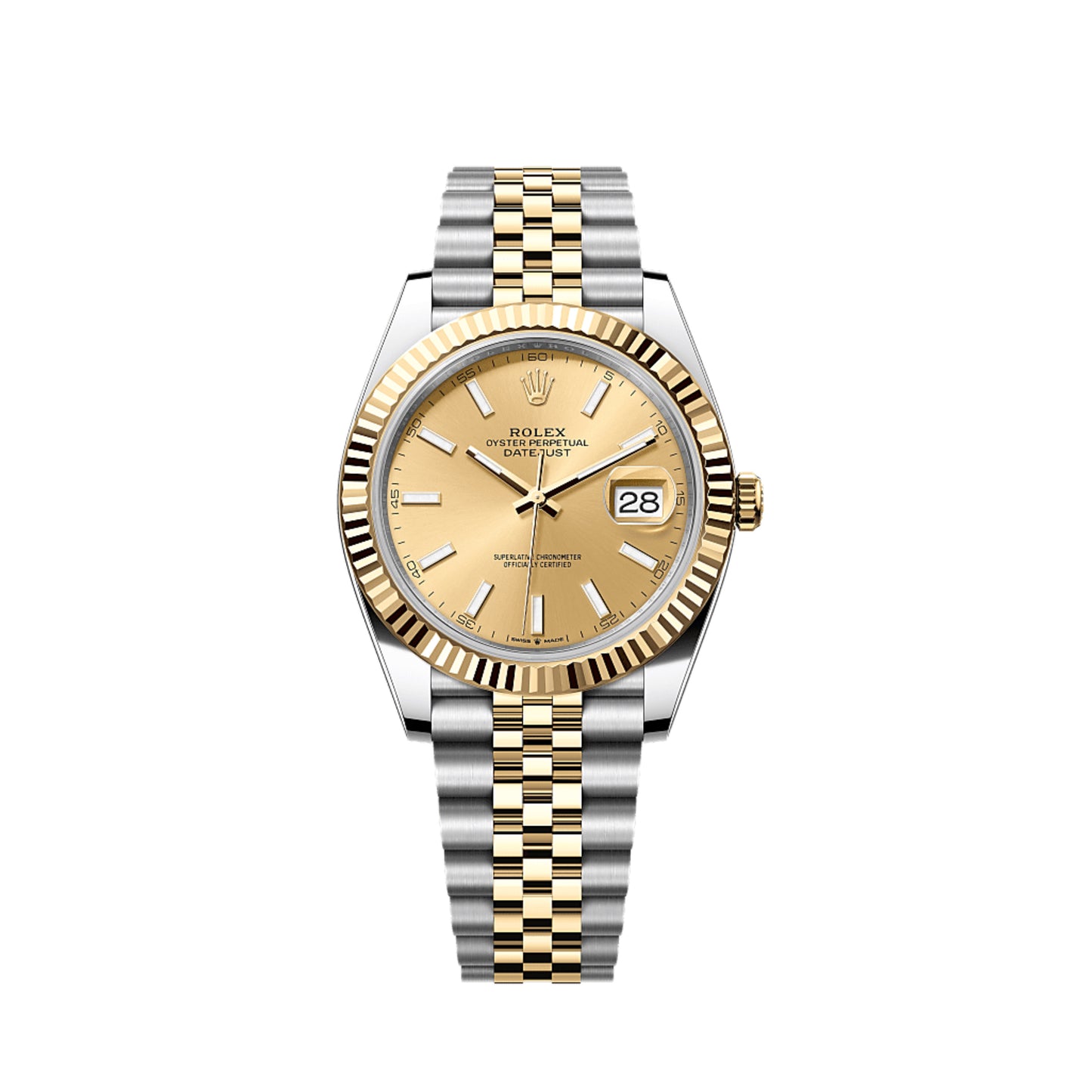 Rolex Datejust 41 in Gelb-Rolesor