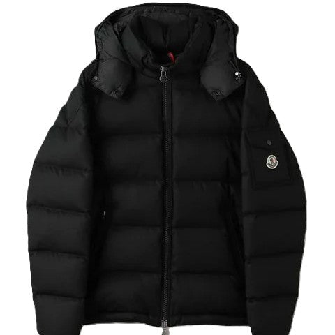 Moncler Coat Black Matt