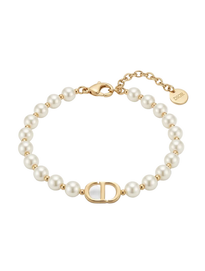 DIOR PEARL CHAIN BRACELET