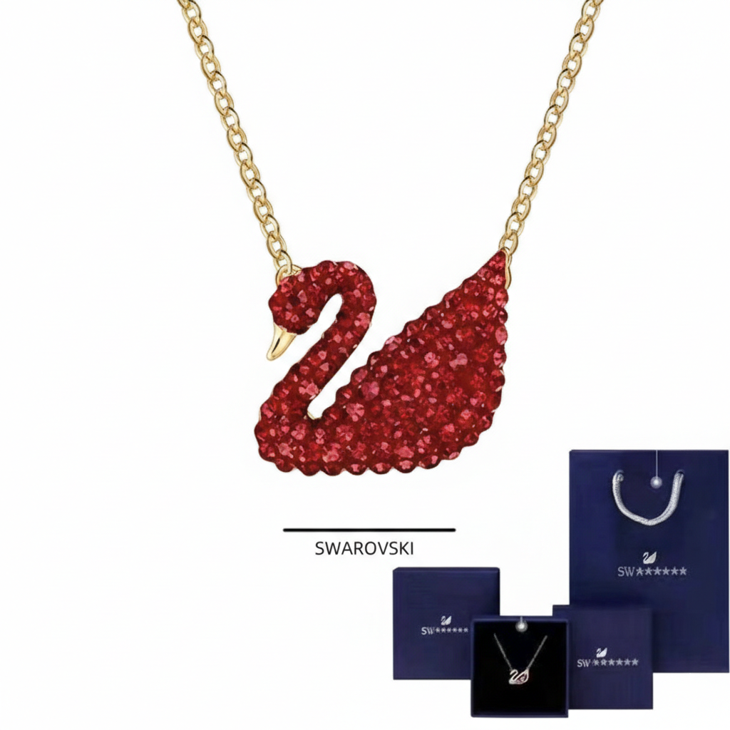 SWAROVSKI SWAN HALSKETTE