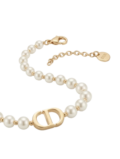 DIOR PEARL CHAIN BRACELET
