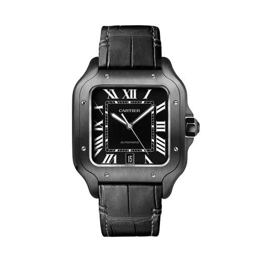 SANTOS DE CARTIER ALL BLACK