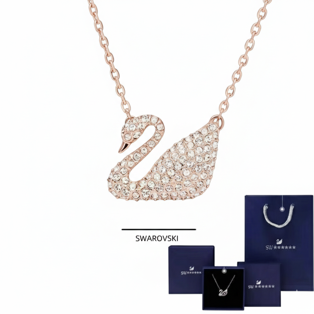 SWAROVSKI SWAN HALSKETTE