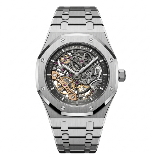 AUDEMARS PIGUET ROYAL OAK DOUBLE BALANCE WHEEL OPENWORKED