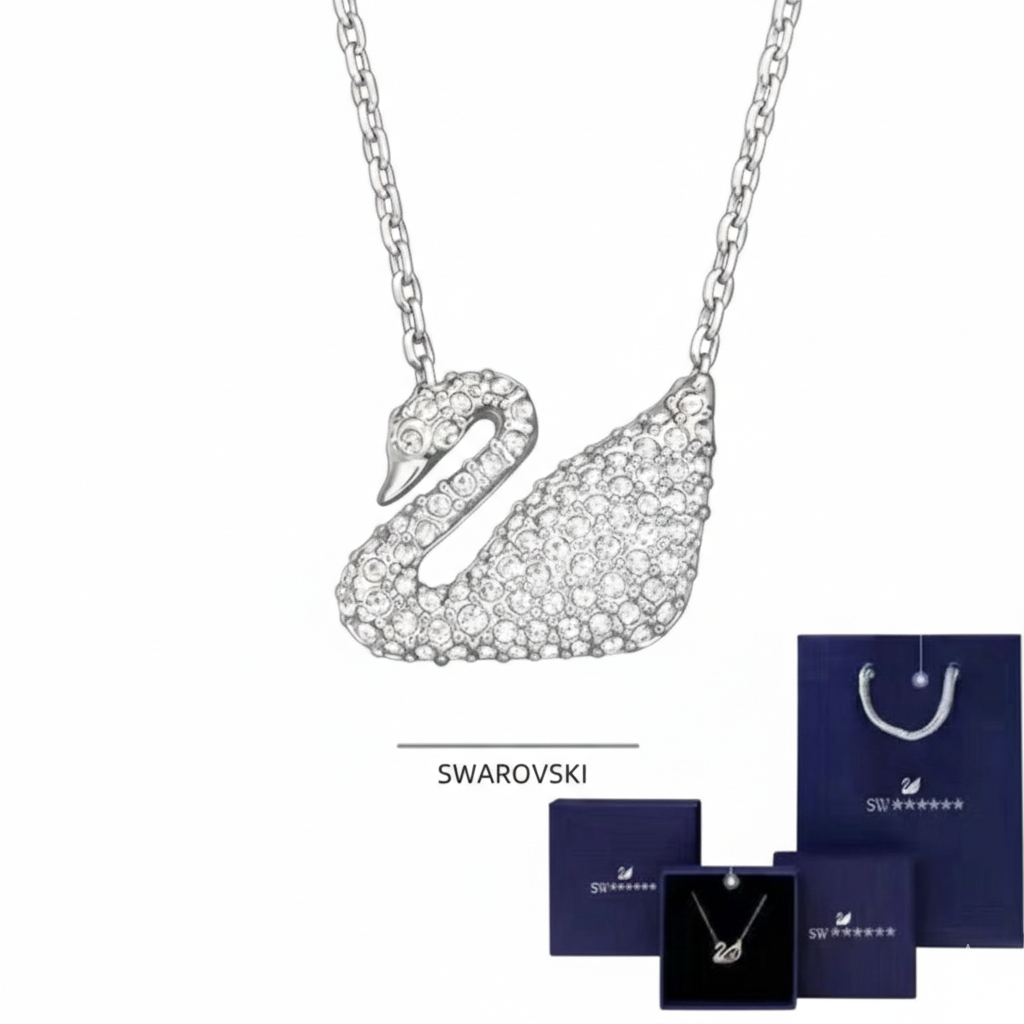 SWAROVSKI SWAN HALSKETTE