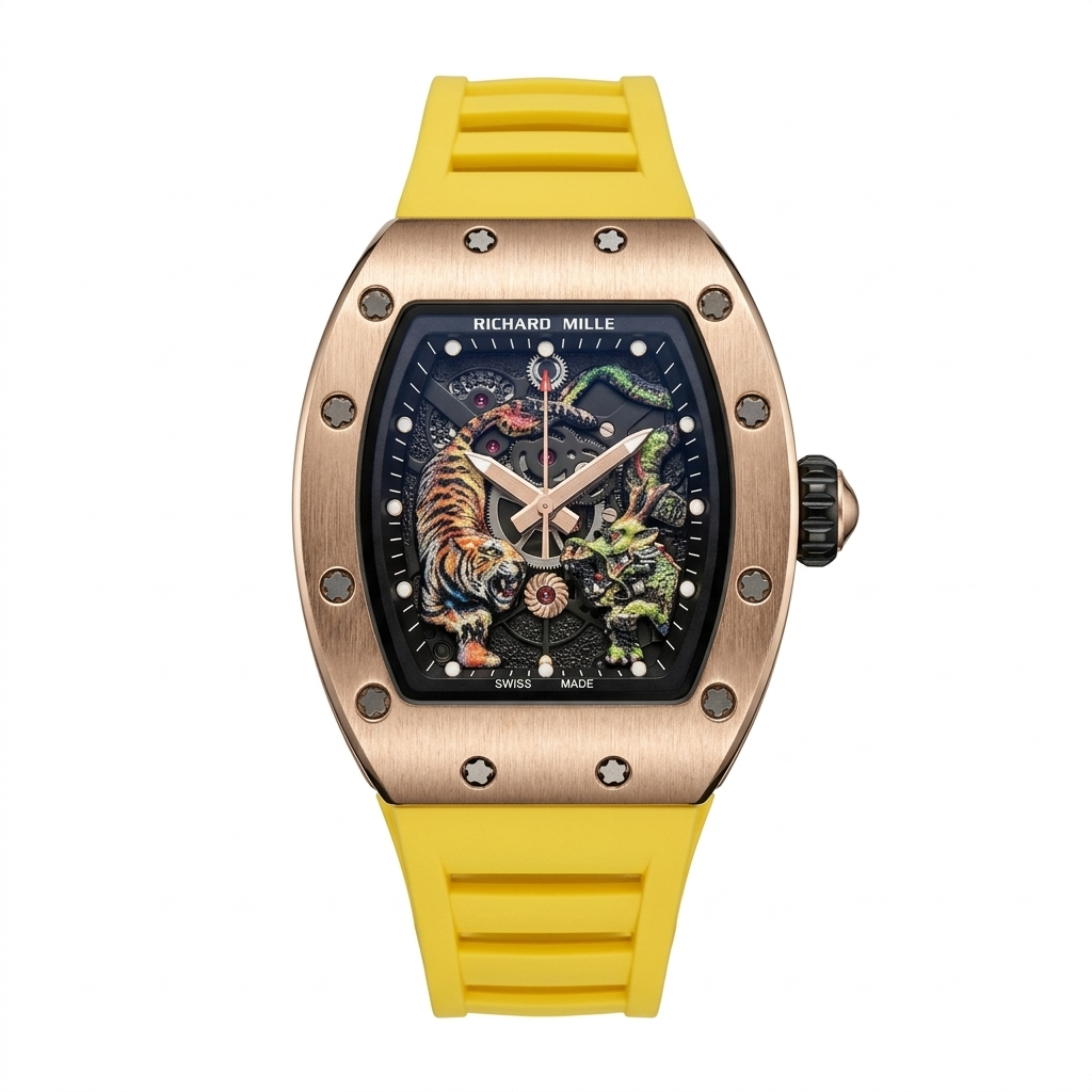 RICHARD MILLE RM 51-01 TOURBILLON TIGER AND DRAGON