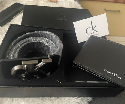 Calvin Klein CK Gürtel & Geldbeutel Set
