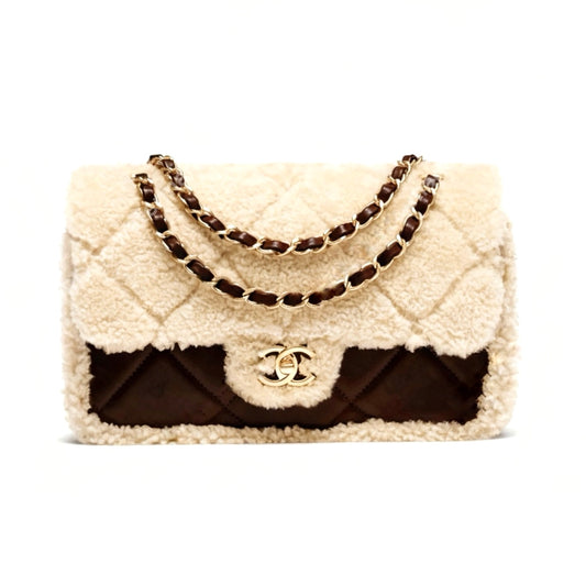 CC FLAP BAG TEDDY