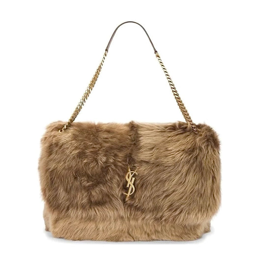 SL NIKI MEDIUM FAUX FUR SHOULDER BAG