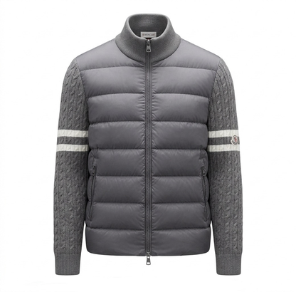 MONCLER HYBRID STRICKJACKE