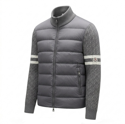 MONCLER HYBRID STRICKJACKE