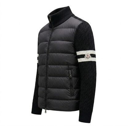 MONCLER HYBRID STRICKJACKE