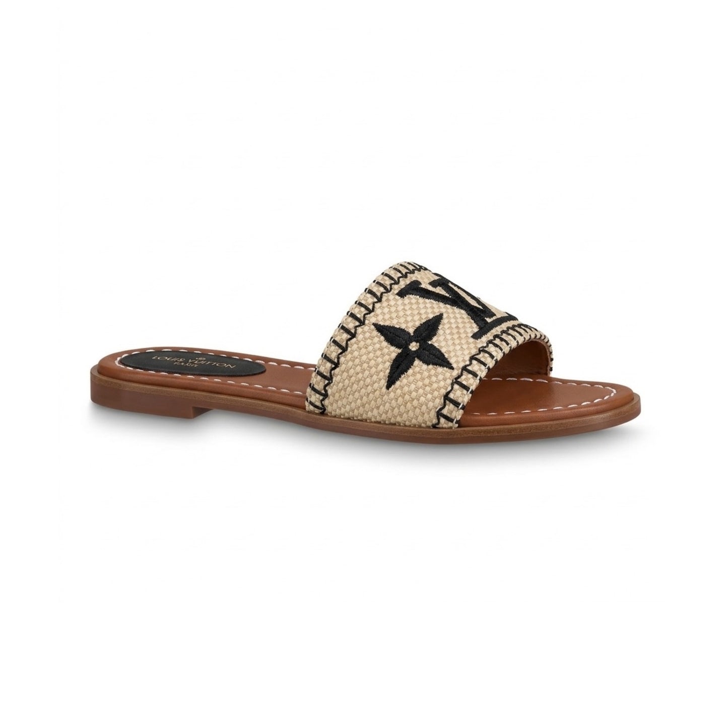 LOUIS VUITTON LOCK IT FLAT MULE SANDALEN