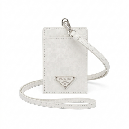 PRADA LEATHER CARD HOLDER