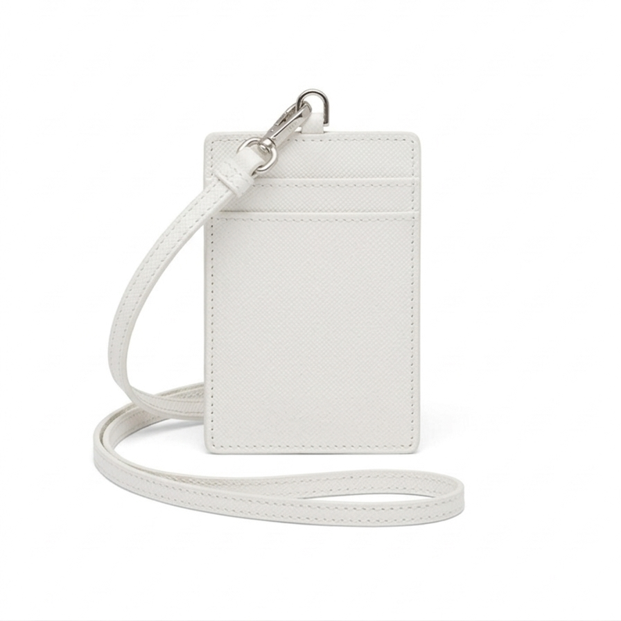 PRADA LEATHER CARD HOLDER