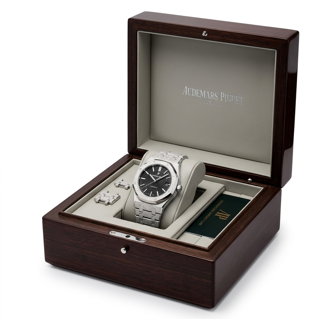 AUDEMARS PIGUET ROYAL OAK FROSTED GOLD