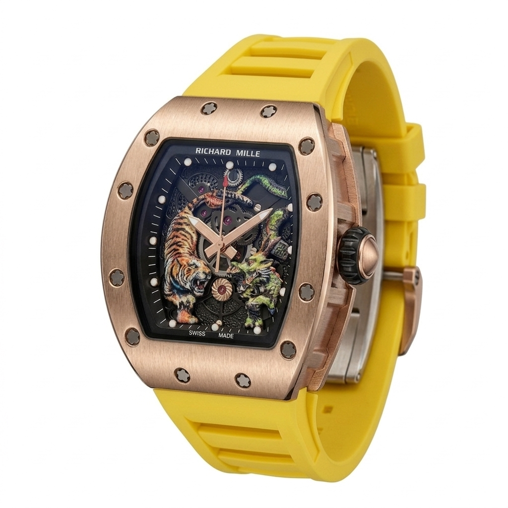 RICHARD MILLE RM 51-01 TOURBILLON TIGER AND DRAGON