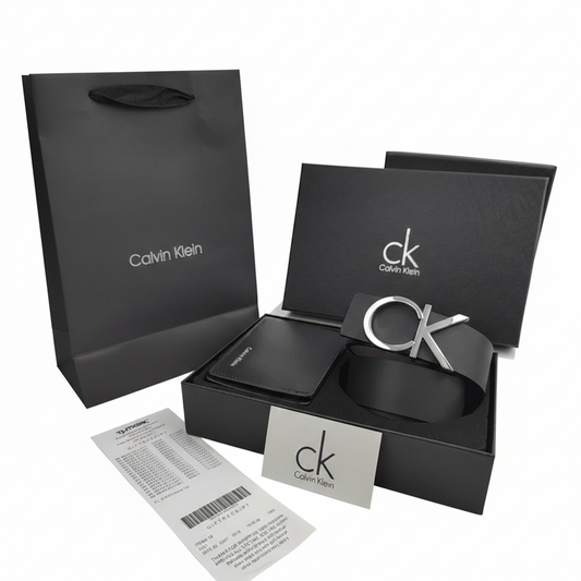 Calvin Klein CK Gürtel & Geldbeutel Set
