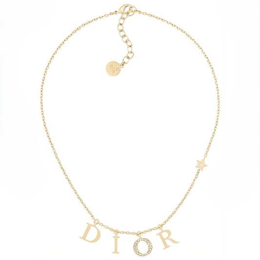 CD LETTER NECKLACE