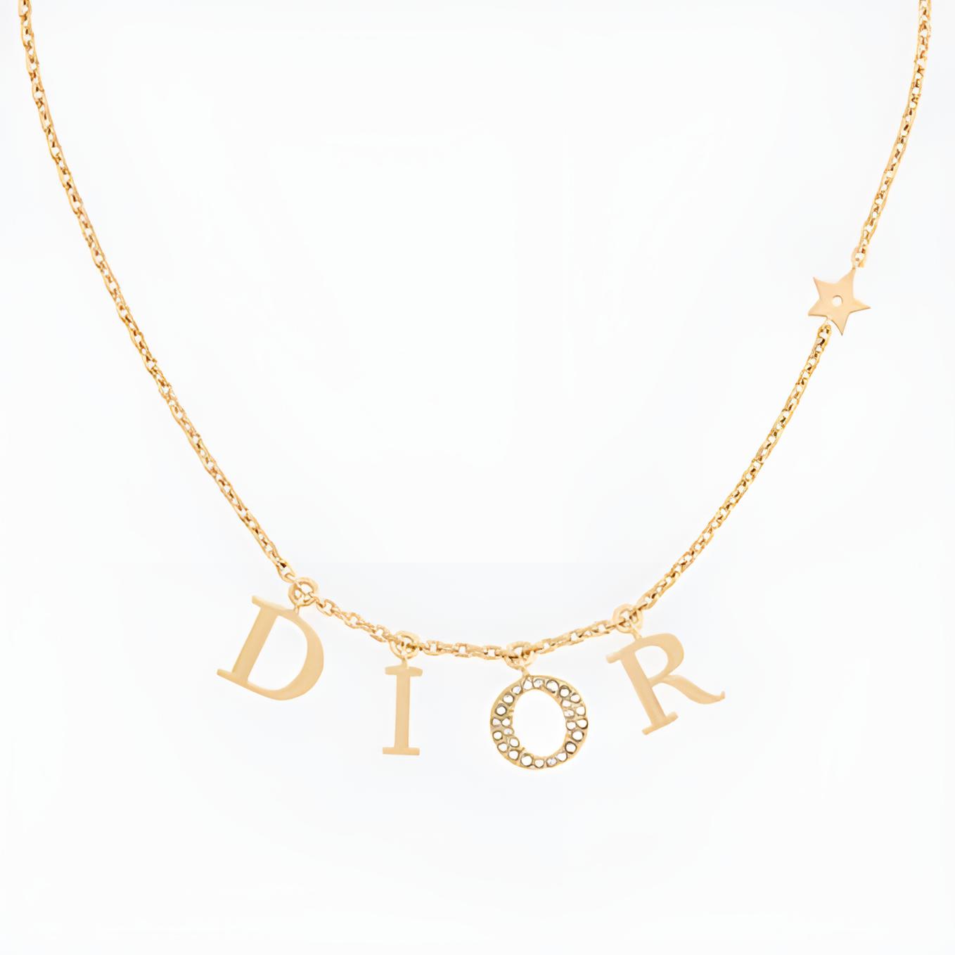 CD LETTER NECKLACE
