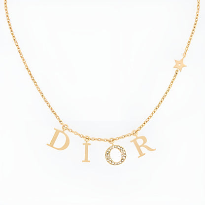 CD LETTER NECKLACE