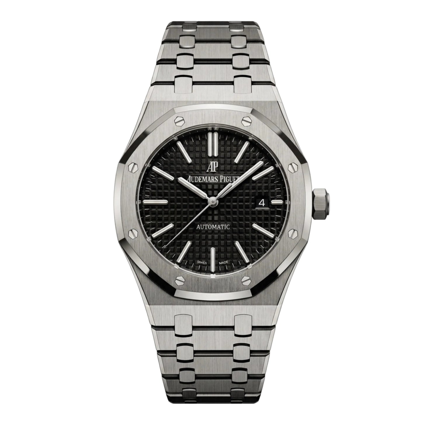 AUDEMARS PIGUET ROYAL OAK SELF-WINDING 41MM BLACK DIAL