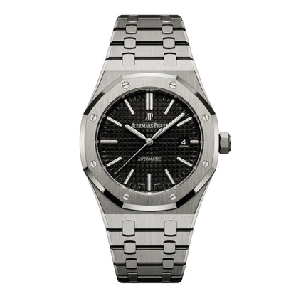 AUDEMARS PIGUET ROYAL OAK SELF-WINDING 41MM BLACK DIAL